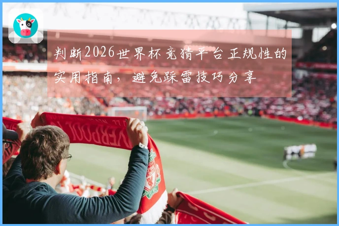 判断2026世界杯竞猜平台正规性的实用指南，避免踩雷技巧分享